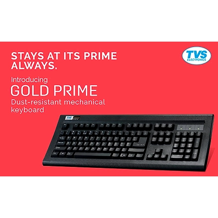 KEYBOARD MECHANICAL TVSE GOLD USB RIDDHI SIDDHI COMPUTERS