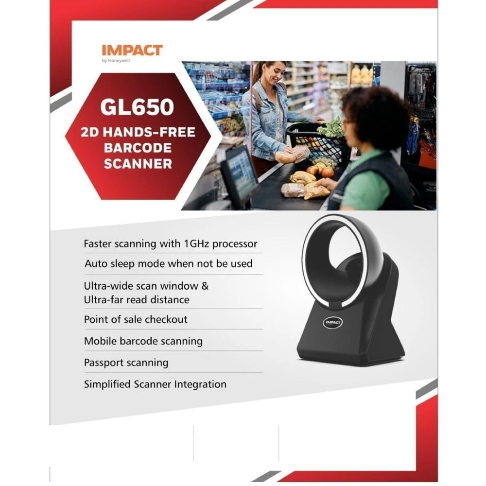 IMPACT GL650 2D TABLETOP BARCODE SCANNER-2