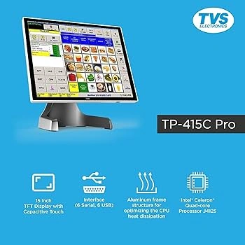 15&quot; TOUCH POS TVS TP415C PRO (WIN)-TVSETP415CPRO