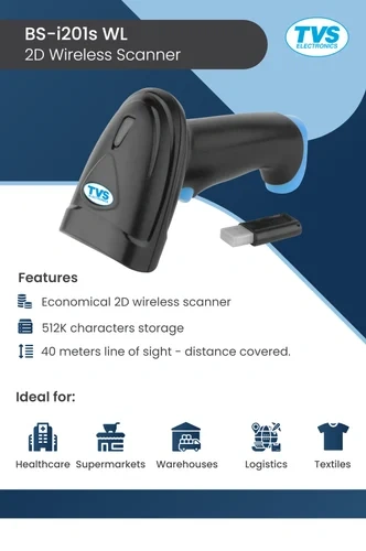 TVSE BS I201S 2D WL BARCODE SCANNER-TVSE201SWL