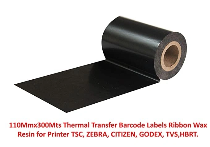 BARCODE RIBBON TTR 110MM X 300MTR RESIN / RIDDHI SIDDHI COMPUTERS