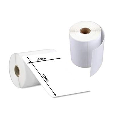 BARCODE SHIPPING DIRECT THERMAL LABEL 100MM X 150MM (250 LABELS)