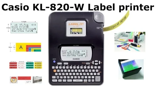 CASIO KL-820W PORTABLE LABEL PRINTER | RIDDHI SIDDHI COMPUTERS