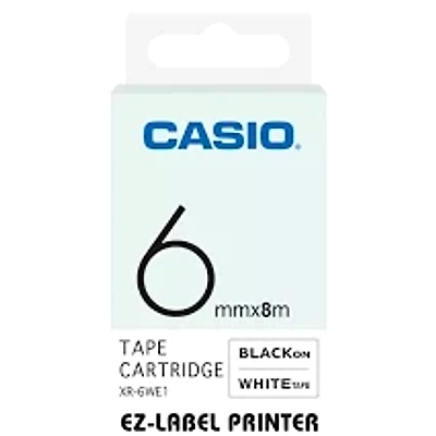 CASIO TAPE 6MM CARTRIAGE