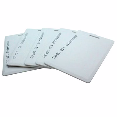 pvc proximity cards 125 khz - thick (w/nos) (1 box = 100 cards)