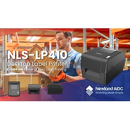 BARCODE LABEL PRINTER NEWLAND NLS LP410 (203 DPI) U.S.E.