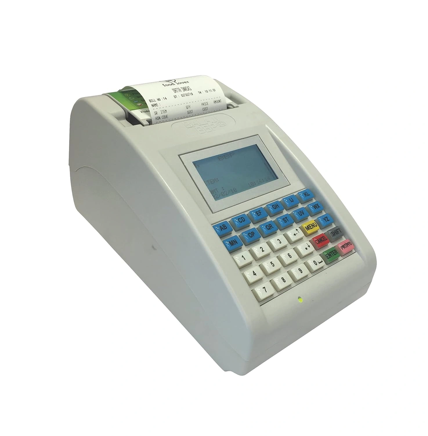 ELECTRONIC CASH REGISTER BALAJI BBP2T JUNIOR - 2&quot; BILLING MACHINE | RIDDHI SIDDHI COMPUTERS