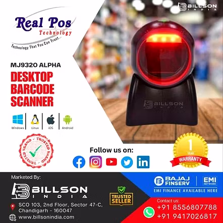 BARCODE SCANNER TABLETOP REALPOS ALPHA 9320