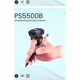 BLACKBARS RING BARCODE SCANNER PS5500B