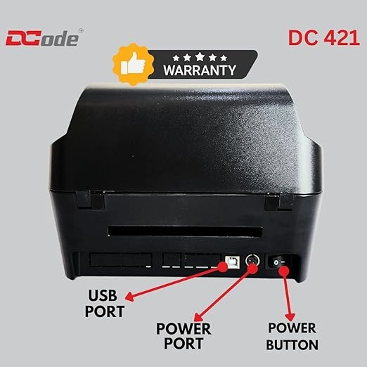 BARCODE PRINTER DCODE DC421 PRO (203dpi) - Effortless Printing Performance &amp; Affordability  / RI