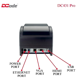 DCODE BARCODE PRINTER DC431 300DPI