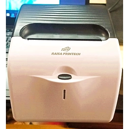 Raisa Printech RPL80G Barcode Label Printer, (USB+LAN+BT) Max. Print Width: 3 Inch