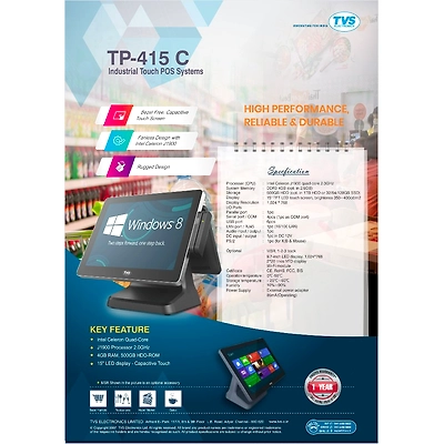 15" TOUCH POS TVS TP415C PRO (WIN)