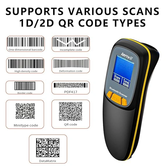 BARCODE SCANNER SCANLIFE 2D WIRELESS SL-6200 BT (SCREEN) RIDDHI SIDDHI COMPUTERS