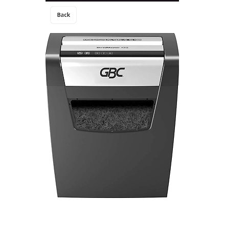 SHRED M-CUT GBC SHREDMASTER 22SM 230V UK / RIDDHI SIDDHI COMPUTERS