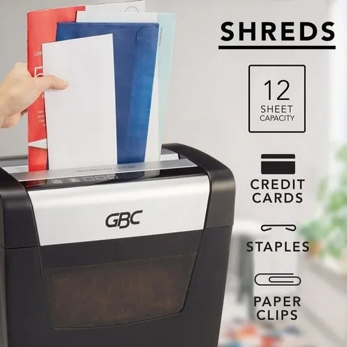 SHRED X-CUT GBC SHREDMASTER X312 230V EU / RIDDHI SIDDHI COMPUTERS