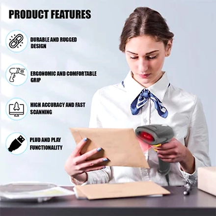 NEWLAND HR20 2D USB BARCODE SCANNER  / RIDDHI SIDDHI COMPUTERS