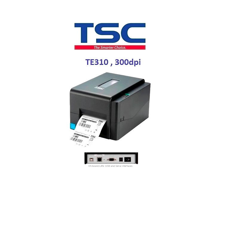 SHIPPING LABEL PRINTER TSC TE310 - 300DPI (U.S.E.UH) BARCODE PRINTER