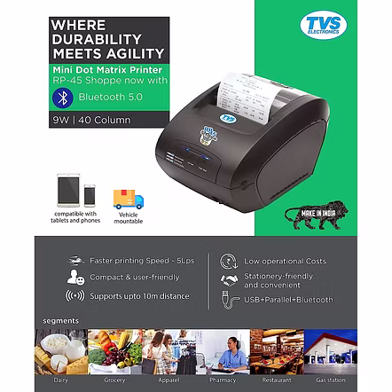 DMP TVSE RP45 SHOPPE - 9W / 40 COL - OPEN BOX