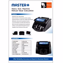 CURRENCY COUNTING &amp; FND White Elephant - MASTER plus / RIDDHI SIDDHI COMPUTERS