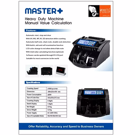 CURRENCY COUNTING & FND White Elephant - MASTER plus