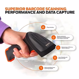 barcode scanner impact ihs310x 1d wired