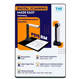 document scanner tvse pds 8m