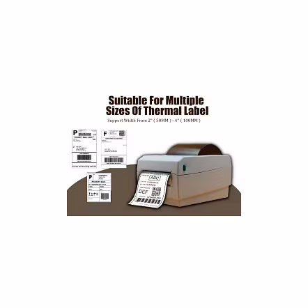 RISICO CD410   4 Inch Receipt + Label Printer