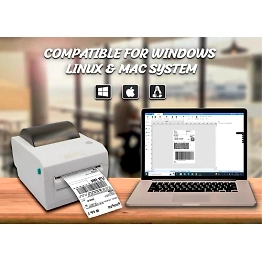RISICO CD410 4 Inch Receipt + Label Printer