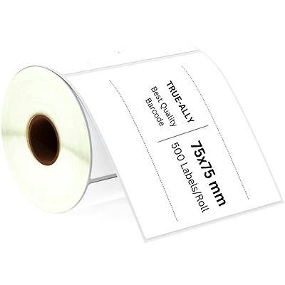 BARCODE LABELS 75MM X 125MM X 500 DT