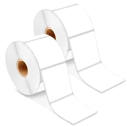 BARCODE LABELS 38MM X 38MM X 1000 1UP CHROMO