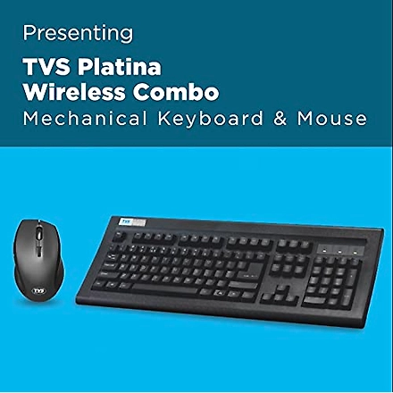 KEYBOARD MECHANICAL TVSE GOLD PLATINA COMBO WL / RIDDHI SIDDHI COMPUTERS