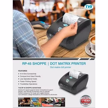 DMP TVSE RP45 SHOPPE - 9W / 40 COL - OPEN BOX / RIDDHI SIDDHI COMPUTERS