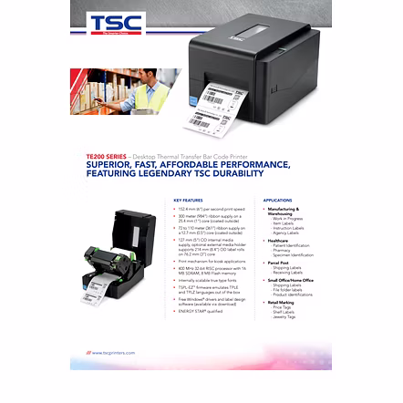 TSC TE 244-203DPI BARCODE PRINTER