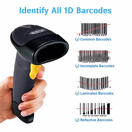 BARCODE SCANNER SYMBOL LS2208 1D USB WIRED (ZEBRA) | RIDDHI SIDDHI COMPUTERS