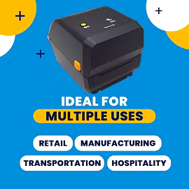 LABEL PRINTER MACHINE ZEBRA ZD230TA - 203 DPI - USB / RIDDHI SIDDHI COMPUTERS