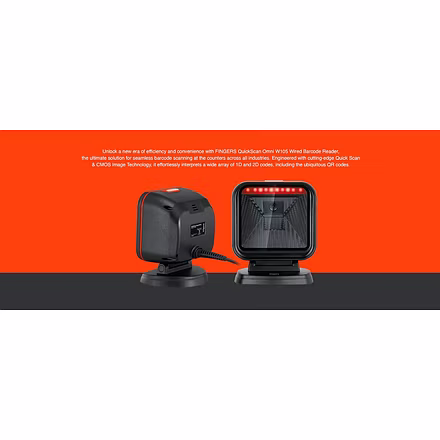 FINGERS QUICKSCAN OMNI W105 2D TT / RIDDHI SIDDHI COMPUTERS
