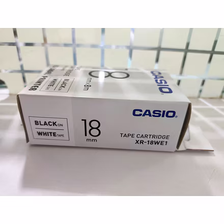 CASIO TAPE 18MM | RIDDHI SIDDHI COMPUTERS