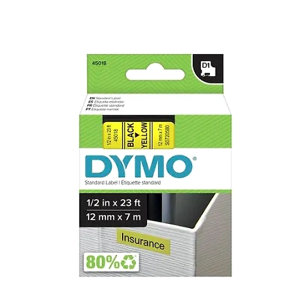 DYMO TAPE CARTRIDGE 45018 -12MMX7M / RIDDHI SIDDHI COMPUTERS