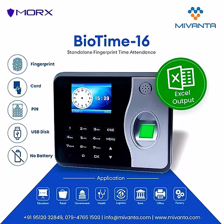 MANTRA BIOTIME 16 (USB) / RIDDHI SIDDHI COMPUTERS