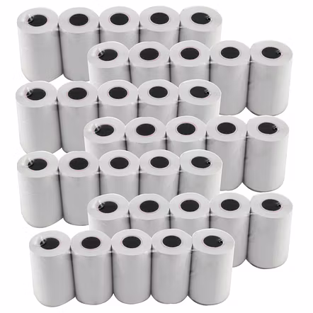 THERMAL ROLL 57MM X 25MTR - 55GSM