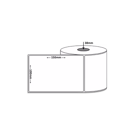 BARCODE LABEL 100MM X 150MM X 400 1UP DIRECT THERMAL / RIDDHI SIDDHI COMPUTERS