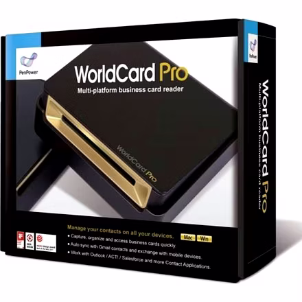CARD SCANNER PENPOWER WORLDCARD PRO - WIN &amp; MAC | RIDDHI SIDDHI COMPUTERS
