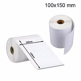 self adhesive thermal barcode label 100mm x 150mm dt (400 labels)