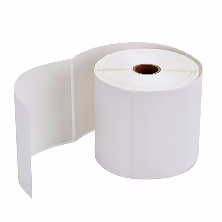 SELF ADHESIVE PLAIN BARCODE LABEL 100MM X 150MM (400 LABELS) / RIDDHI SIDDHI COMPUTERS
