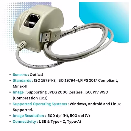 FINGERPRINT SCANNER STARTEK FM220U | RIDDHI SIDDHI COMPUTERS
