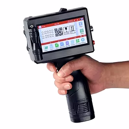 risico 12.7mm handheld thermal inkjet (tij) printer for efficient barcode printing