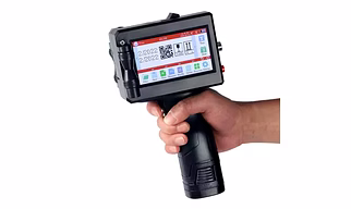 RISICO 12.7MM HANDHELD THERMAL INKJET (TIJ) PRINTER for Efficient Barcode Printing