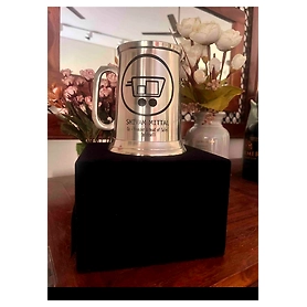 Handmade Pewter lined Traditional Vintage Metal Tankards/ Mugs