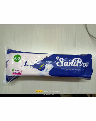 Sanipro Sanitary Napkins/Pads Straight 280mm-16-5